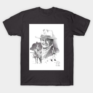 Western Icon John Wayne T-Shirt